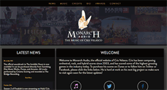 Desktop Screenshot of monarchaudio.com